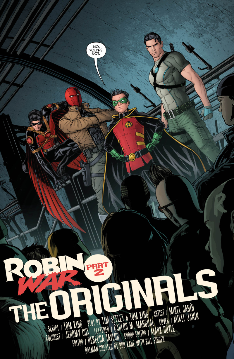 Illustration for article titled Exclusive DC preview: Robin School is in session in Grayson’s “Robin War” tie-in